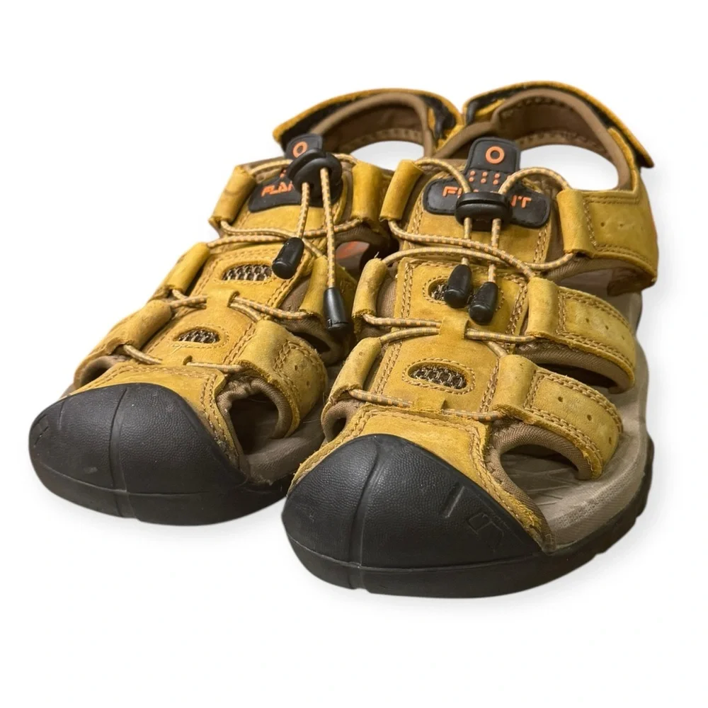 Vibrant Kids Sandals‎ - Yellow and Black